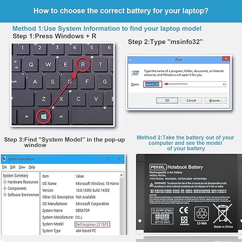 Miniatura 6 de HSTNN-PB6J PE03XL PE03 - Batería de repuesto para laptop compatible con HP Chromebook 11 G3 G4, G4 X2 210 G1Series HSTNN-LB4P HSTNN-PB6J TPN-C109