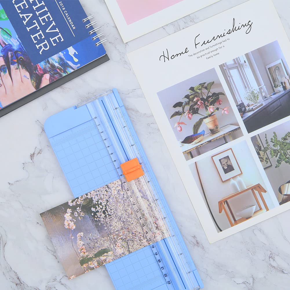 Papiersnijder Trimmer Zijliniaal Mat Scrapbooking Tool voor Enveloppen Trimmen, Type 2