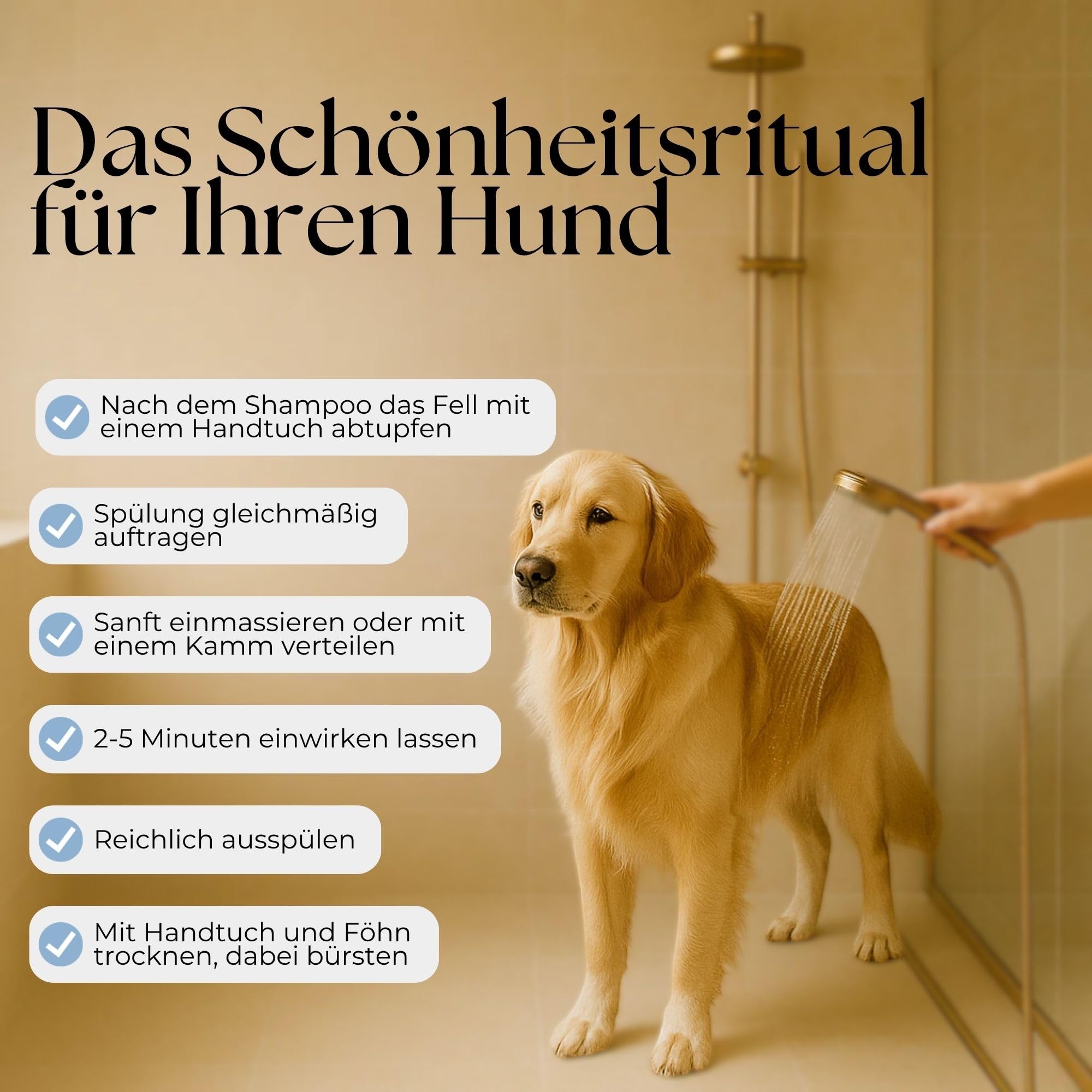Hunde Conditioner & Fellbalsam 250 ml – ASSOPET – Natürliche Fellpflege mit Bio-Arganöl & Bio-Aloe Vera – Entwirrend, Weichmachend, Glanzgebend – Vegan, Made in Italy