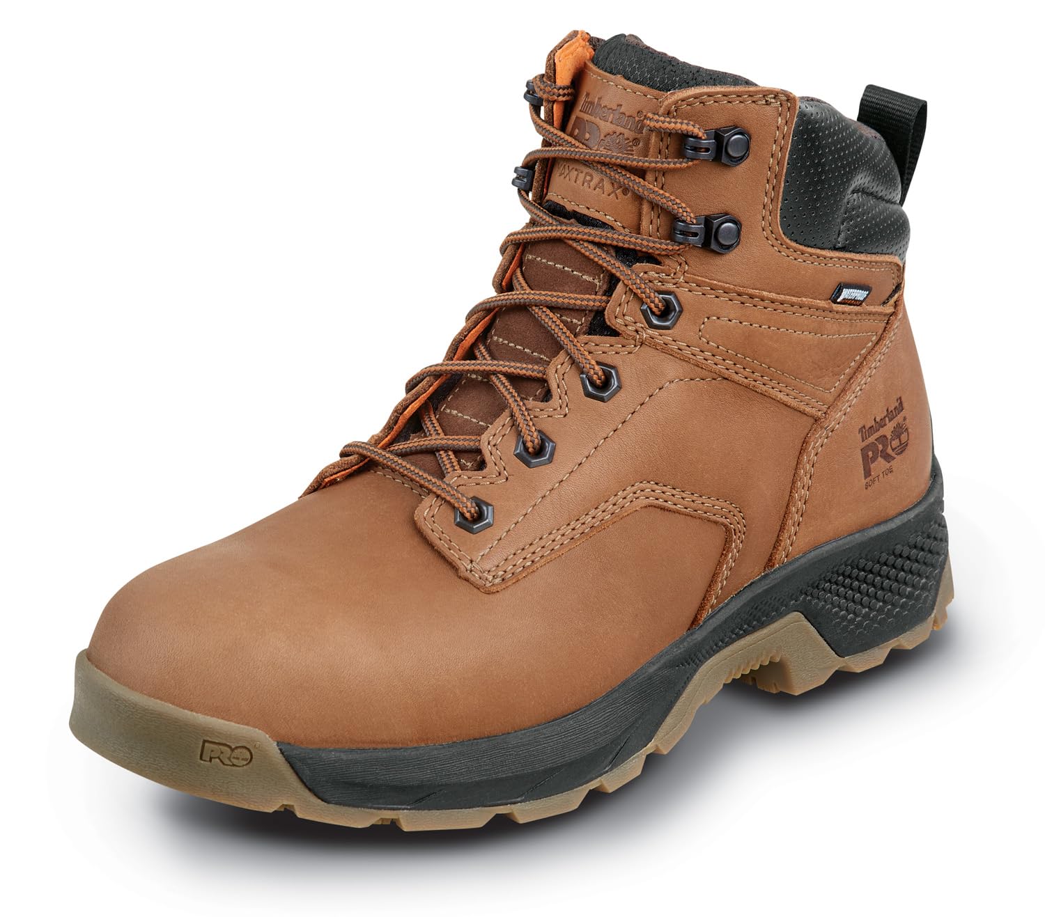 Timberland PRO Men's 6 TiTAN EV MaxTRAX Soft Toe Waterproof Boot