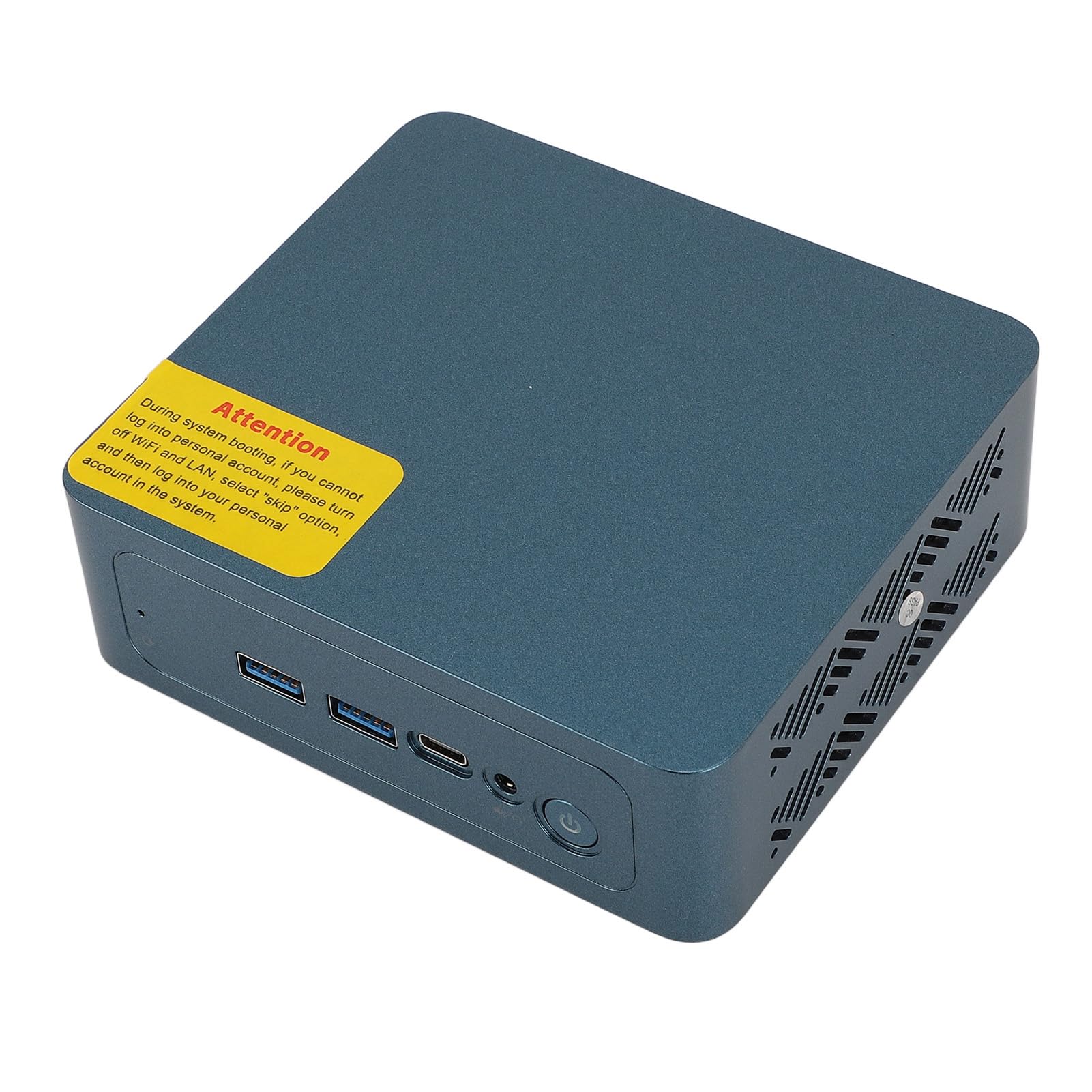 Kompaktowy Komputer Stacjonarny, Komputer I3 1215U z grafiką Xe, WiFi 6E, SSD, BT 5.2 dla (wtyczka UE 8GB+512GB)