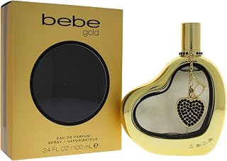 Bebe Gold Eau De Parfum Spray, 3.4 Ounce , Multicolor