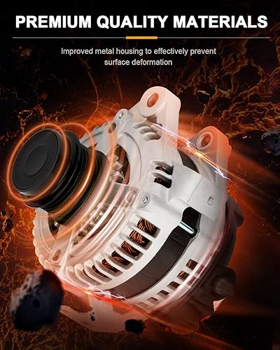 Miniatura 9 de ROADFAR Alternador apto para Toyota Corolla 2009 2010 2011 2012 2013 2009 2010 Matrix 1.8L 11385 11386 11577 27060-0P150 alternador de alto