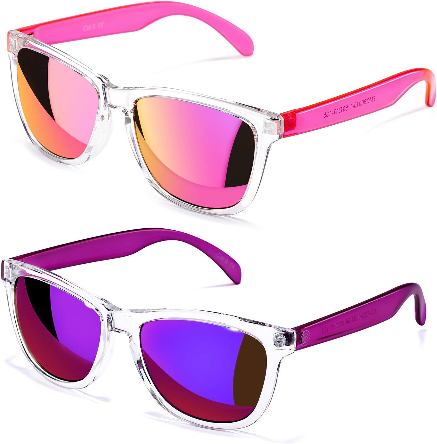 Sunglasses Womens,Classic Square Frame UV400 Mirrored Lens,Sunglasses Fit For Beach,Vacation,Driving