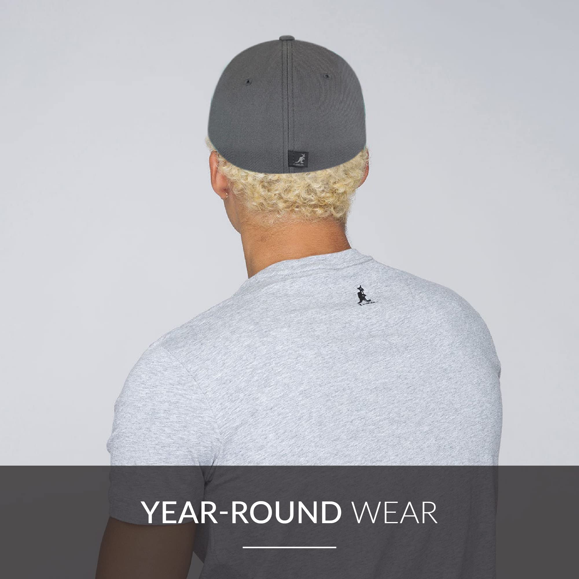Kangol Cappellino Wool Flexfit Baseball cap Fitted in Lana