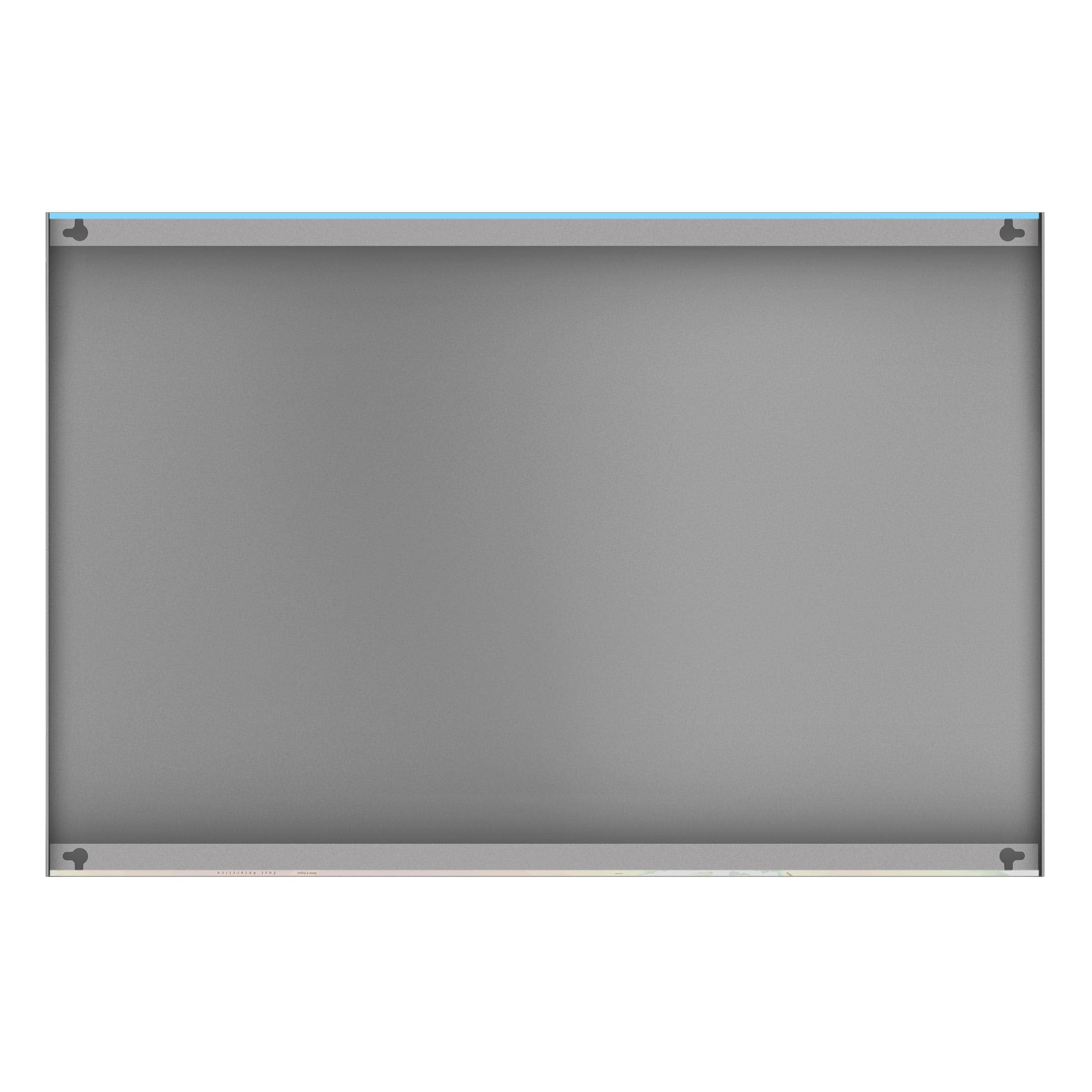Bilderwelten Magnettafel - Physische Weltkarte - Memoboard Querformat 2:3, Wandbild Magnettafel Pinnwand Magnetboard Magnetpinnwand Magnetwand Stahl Küche Büro, Größe HxB: 40cm x 60cm