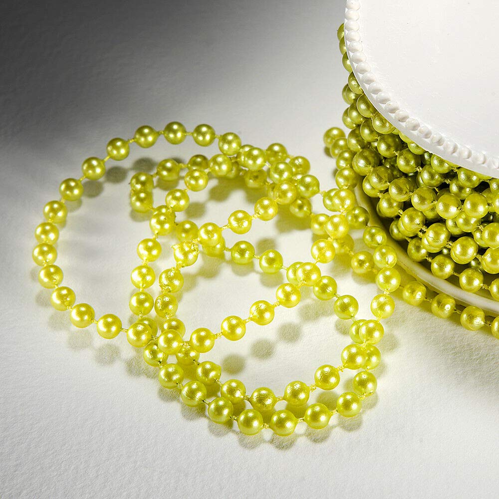 HoitoDeals Pearl Beads on String for Wedding, Birthday, DIY Crafts, Party Decoration etc.