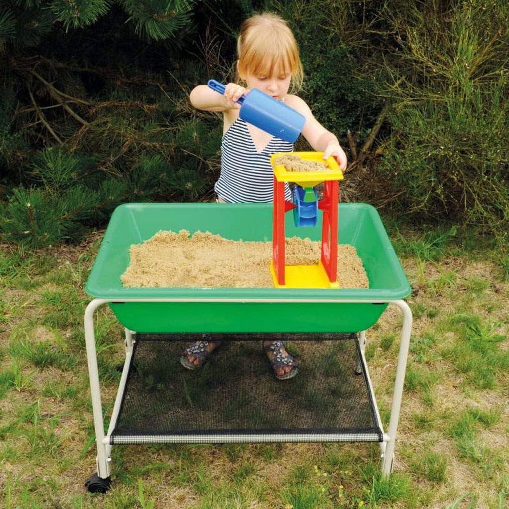 Wiemann Lehrmittel Gestell für Wanne - Sand-Matsch-Wasser, 70 x 48 x 58 cm