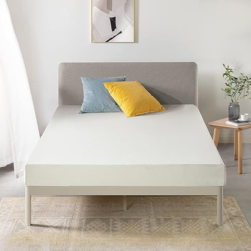 Miniatura 2 de Best Price Mattress - Colchón King de 6 pulgadas en una caja, espuma viscoelástica de té verde, color blanco