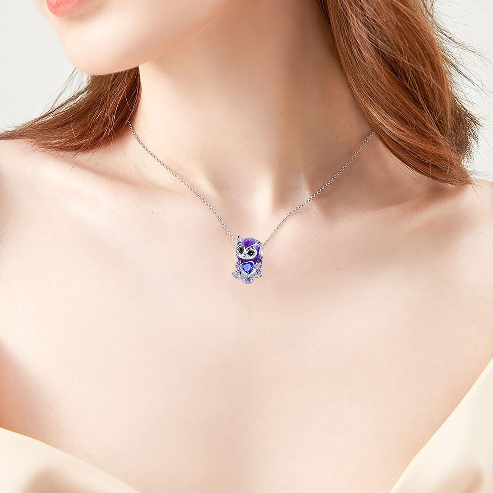 Damen Charm Anhänger für Armband 925 Sterling Silber Charm Bead Pendant für Europäische Armbänder und Halsketten