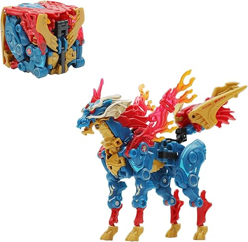 52TOYS Megabox MB-22 Kirin Deformation Toys figura de acción, personaje de animación deformable coleccionable, juguetes de Kirin, gran regalo de