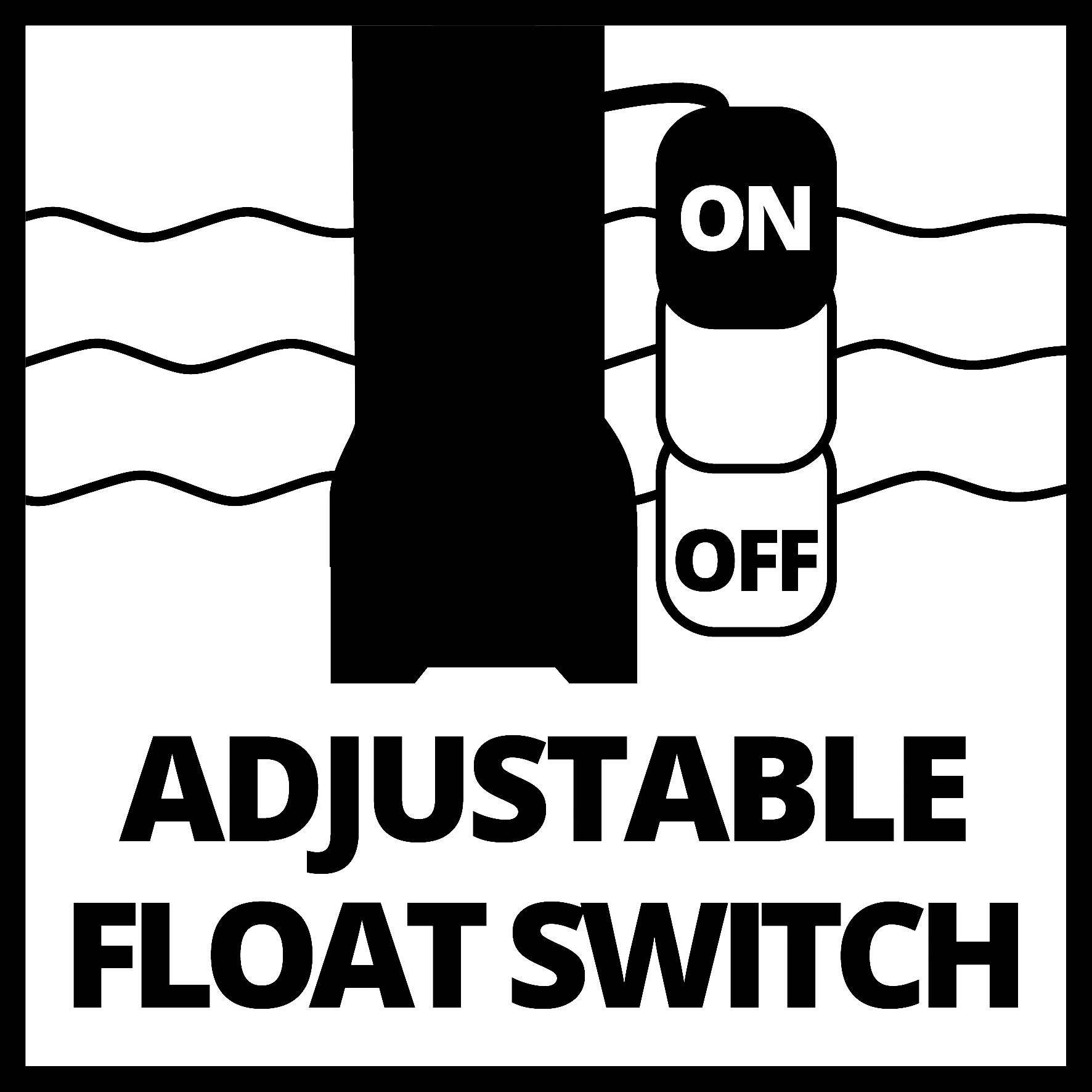 Einhell Pompe immergée GC-PP 900 N (900 W, Profondeur d'immersion 7 m, Câble d‘alimentation 10 m - Avec flotteur, Corps en INOX, 3 Turbines en PVC)