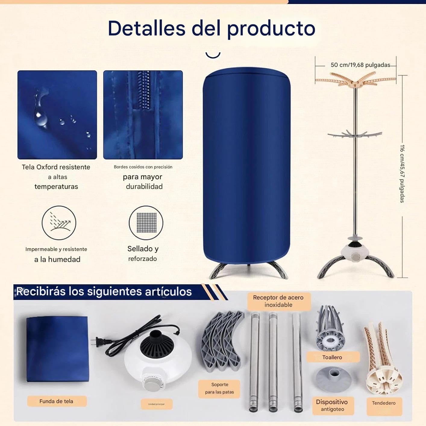 Asciugatrice Portatile Dispositivo Con Timer