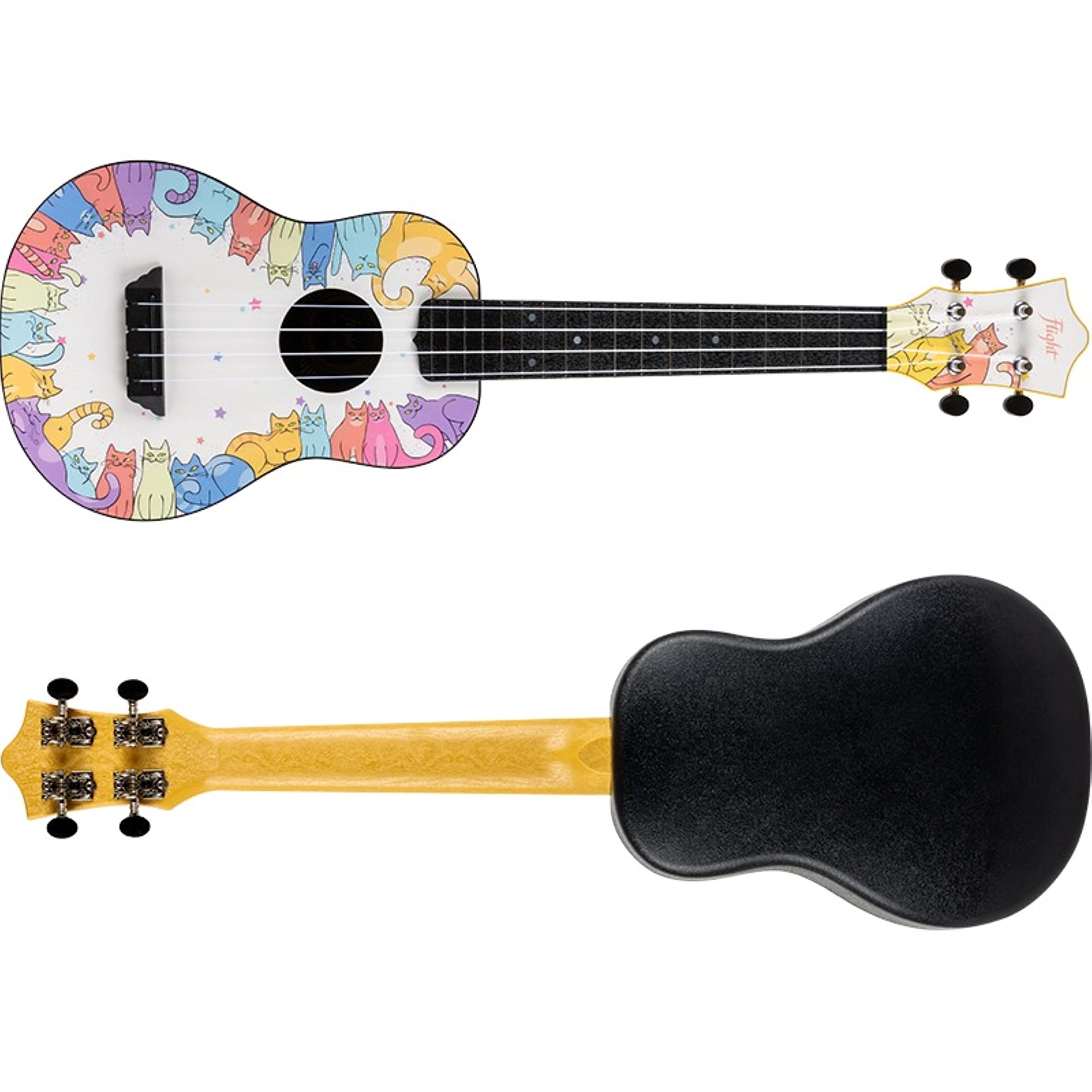 TUC ABS Konzert-Reise-Ukulele – Kitty