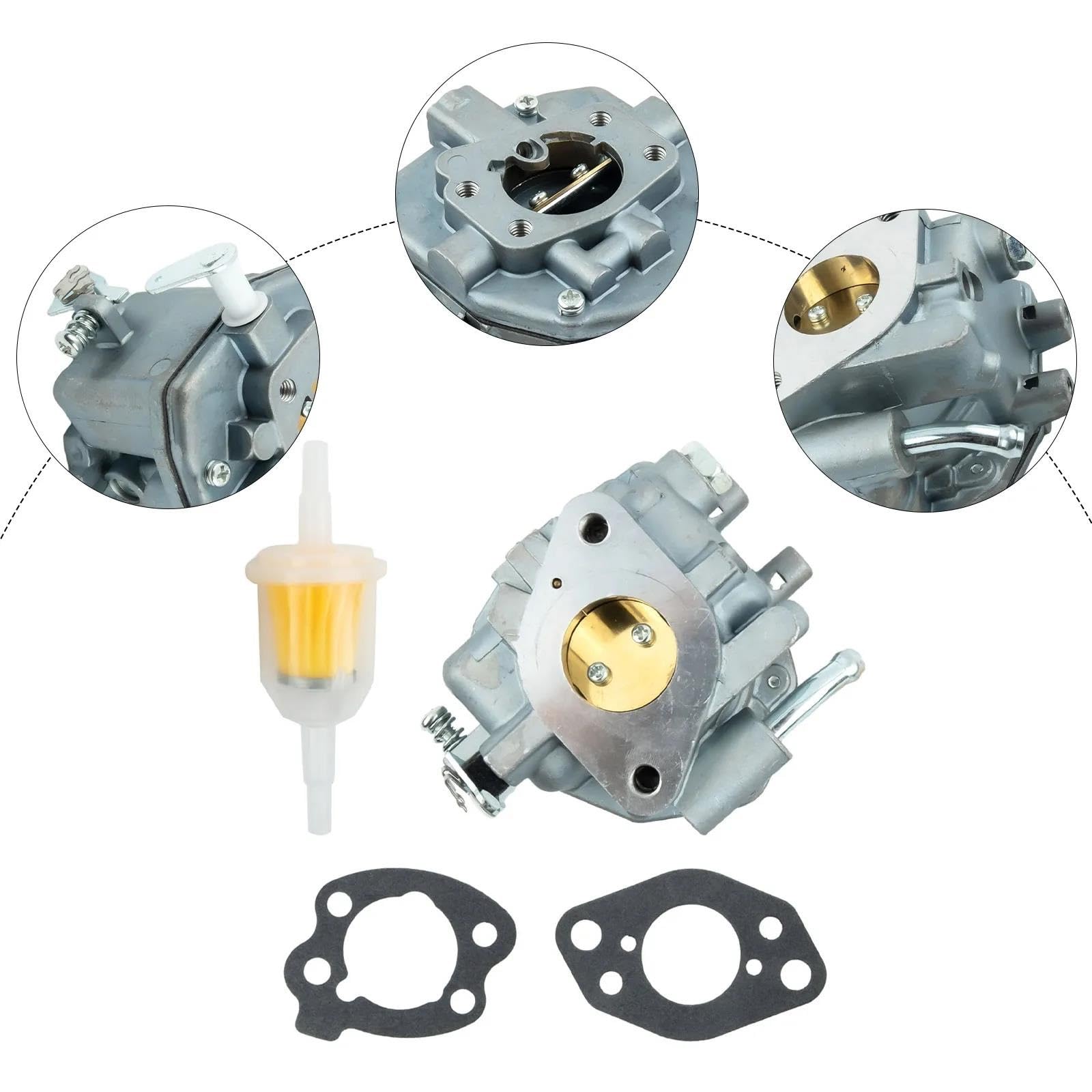 Carburador Motores para Vanguard 14 HP Y 16 HP 845906 809013 808252 Línea Combustible Carb Filtro Combustible Piezas Herramientas Eléctricas Jardín