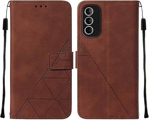 Miniatura 2 de OOPKINS Funda compatible con Moto G Stylus 5G 2022, funda tipo cartera retro de lujo de piel sintética con ranuras para tarjetas, soporte de hebilla
