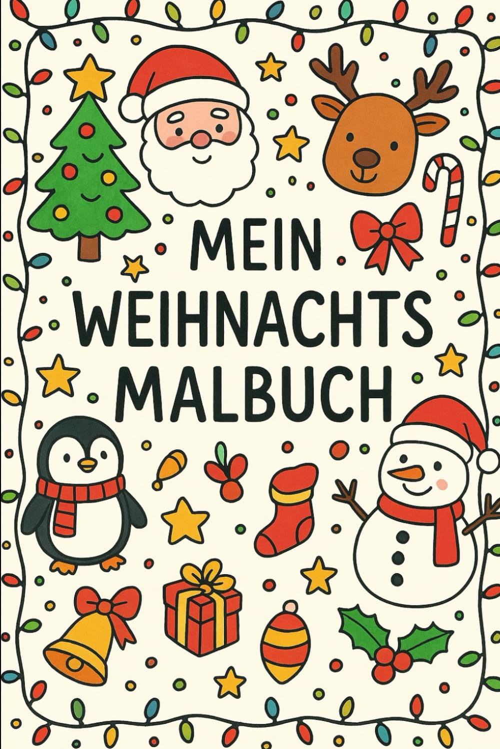 Mein Wheinachts Malbuch: Ausmalbuch Wheinachten