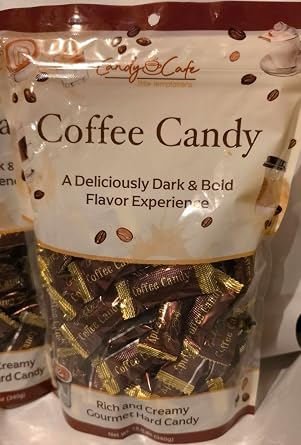 Candy Cafe Coffee Candy Brazilian Flavor 12 oz, 2 Bags