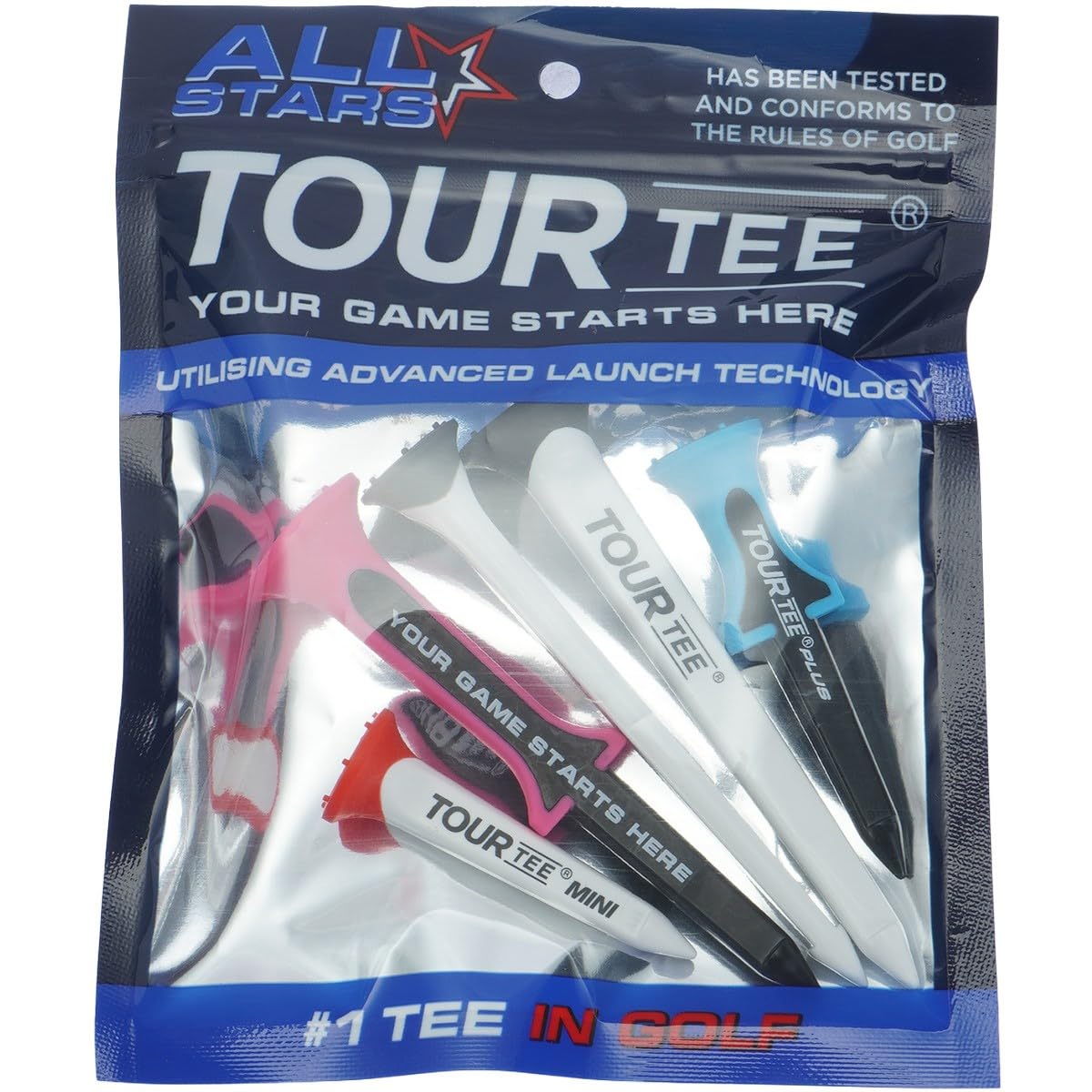 Tour Tee ALL STARS ゴルフティー(5本入り)T-498