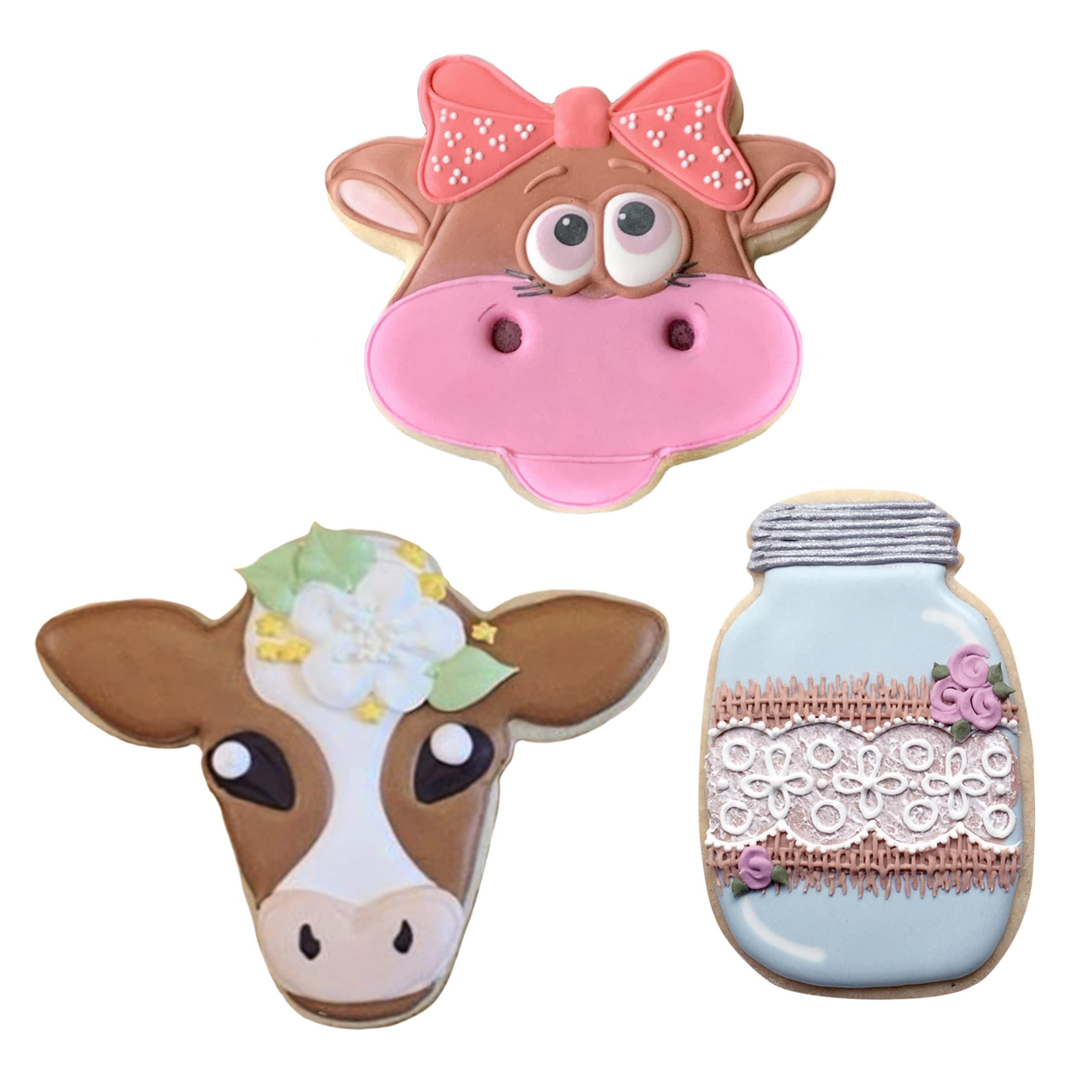Ann Clark Set Di 2 Formine Per Biscotti – Lama E Alpaca, In Acciaio USA, Per Pasta, Fondente E Art & Craft