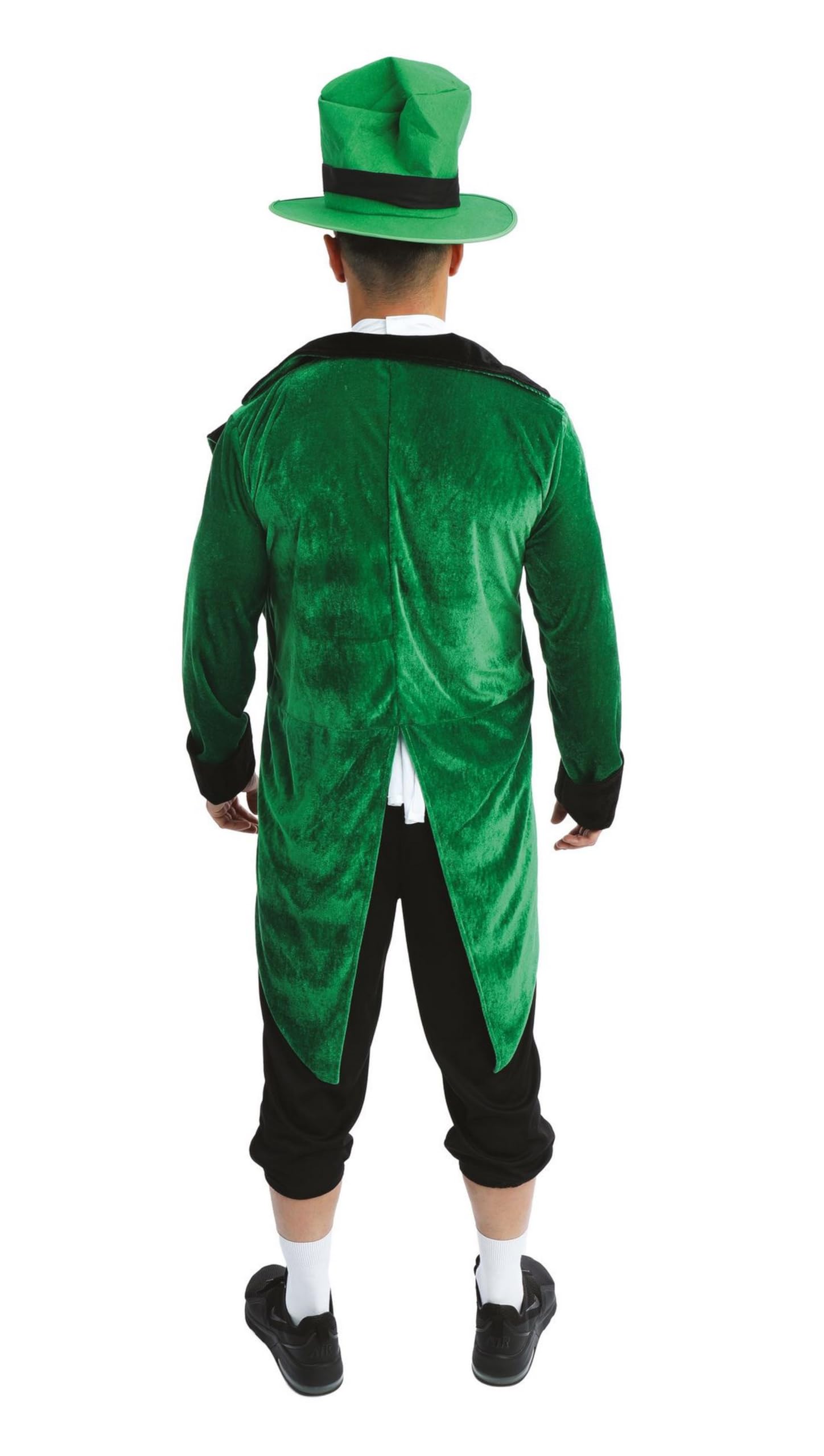 P'TIT CLOWN - Travestimento da Leprechaun Adulto Deluxe - Costume San Patrizio Unisex - Tenuta Irlandese, Mascotte Irlandese, Carnevale, Festa a Tema