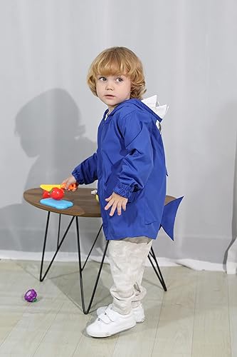 Miniatura 3 de YOUNGER TREE Impermeable de pato para bebé niño y niña, con capucha y cremallera