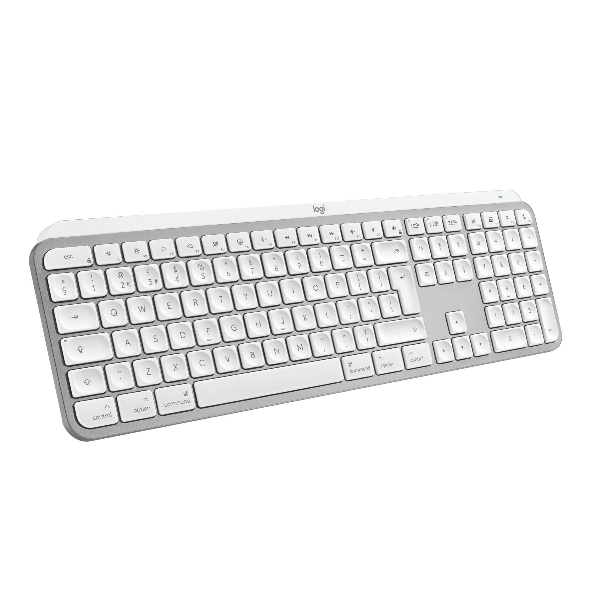 Logitech MX Keys S for Mac, Wireless Keyboard, Fluid, Precise