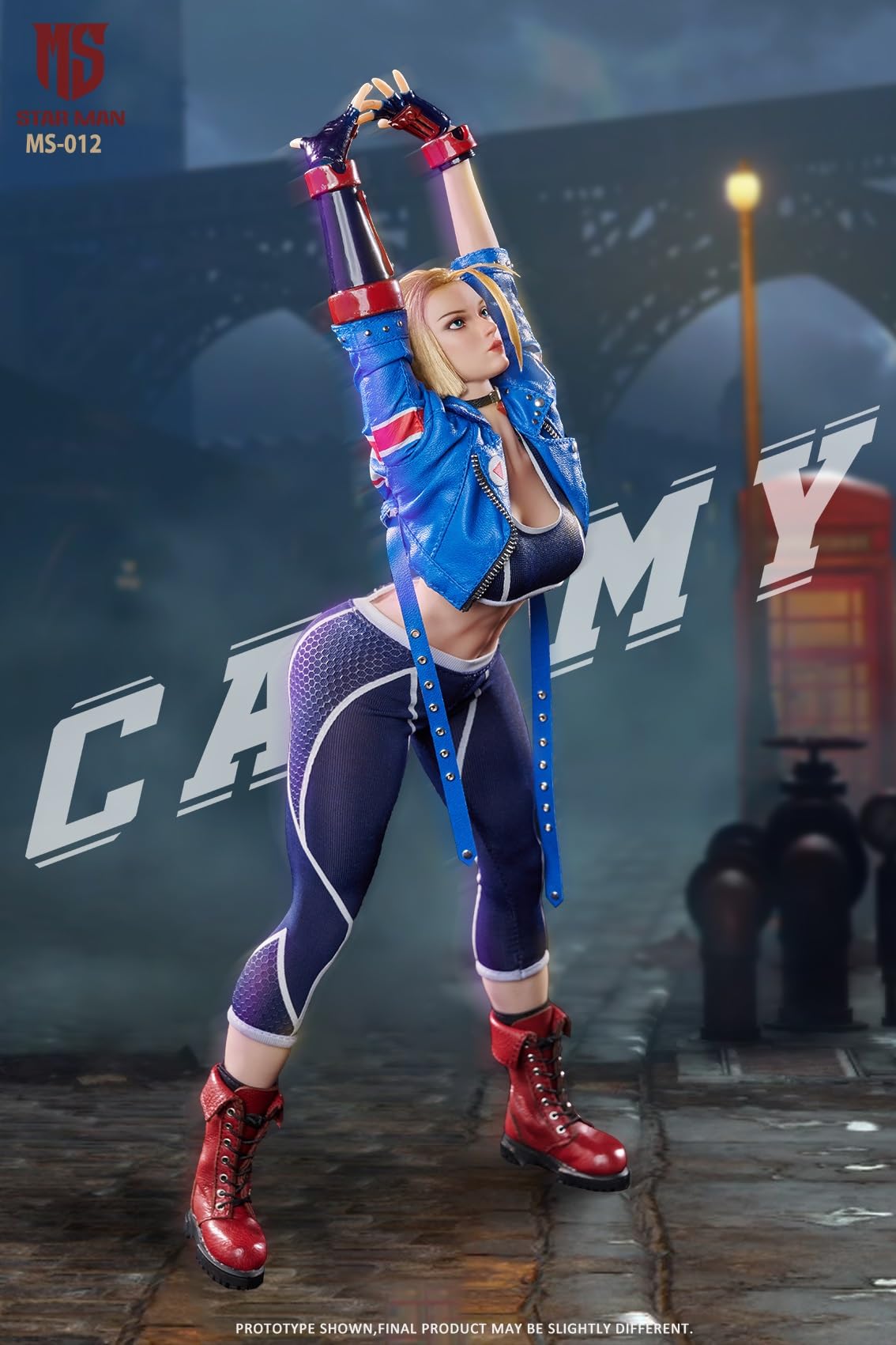 Amazon | 【Tbmodel 】STARMAN 1/6 フィギュア 女性 女格闘家 Blue Bee
