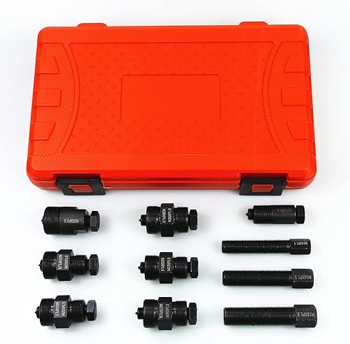 Miniatura 8 de Juego de extractor de volante universal para motocicleta, herramienta de reparación de motocicleta para bicicletas de motocicleta