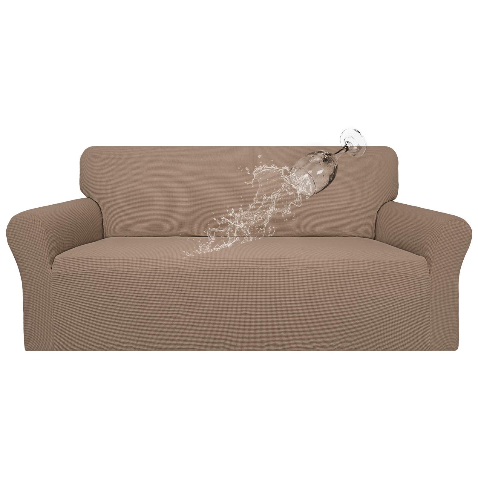 Easy-Going 100% Waterproof Couch Cover, 3 Cushion Couch Slipcover for Sofa