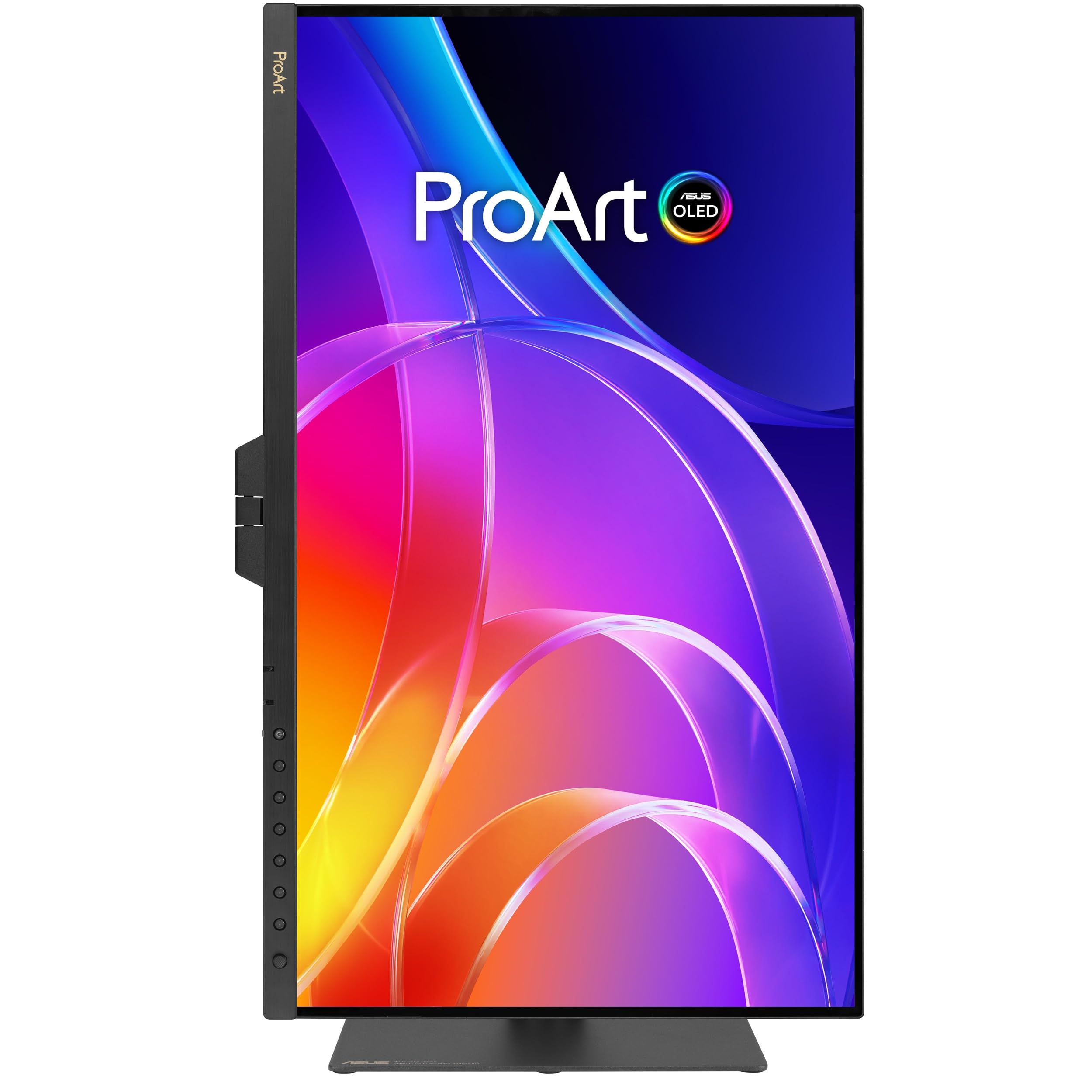 ASUS PROART DISPLAY OLED PA27USD, Monitor Professionale da 26,5", Nero | 4K UHD QD-OLED (3840x2160), 240Hz, 0,1ms, Colorimetro, Auto Calibrazione, Dolby Vision, Calman Verified, Supporto Ergonomico