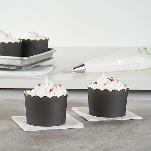 Miniatura 207 de Restaurantware Panificio Premium - Taza de papel Kraft de 10 onzas para hornear, tazas de papel para hornear, perfectas para magdalenas, cupcakes