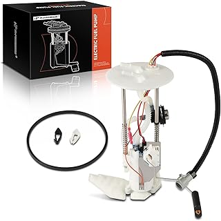 A-Premium Electric Fuel Pump Assembly w/Sending Unit Compatible with Ford Explorer Sport Trac 2002-2003 4.0L, Gas, Replace# 2L2Z9H307DA, 3L2Z9H307EB