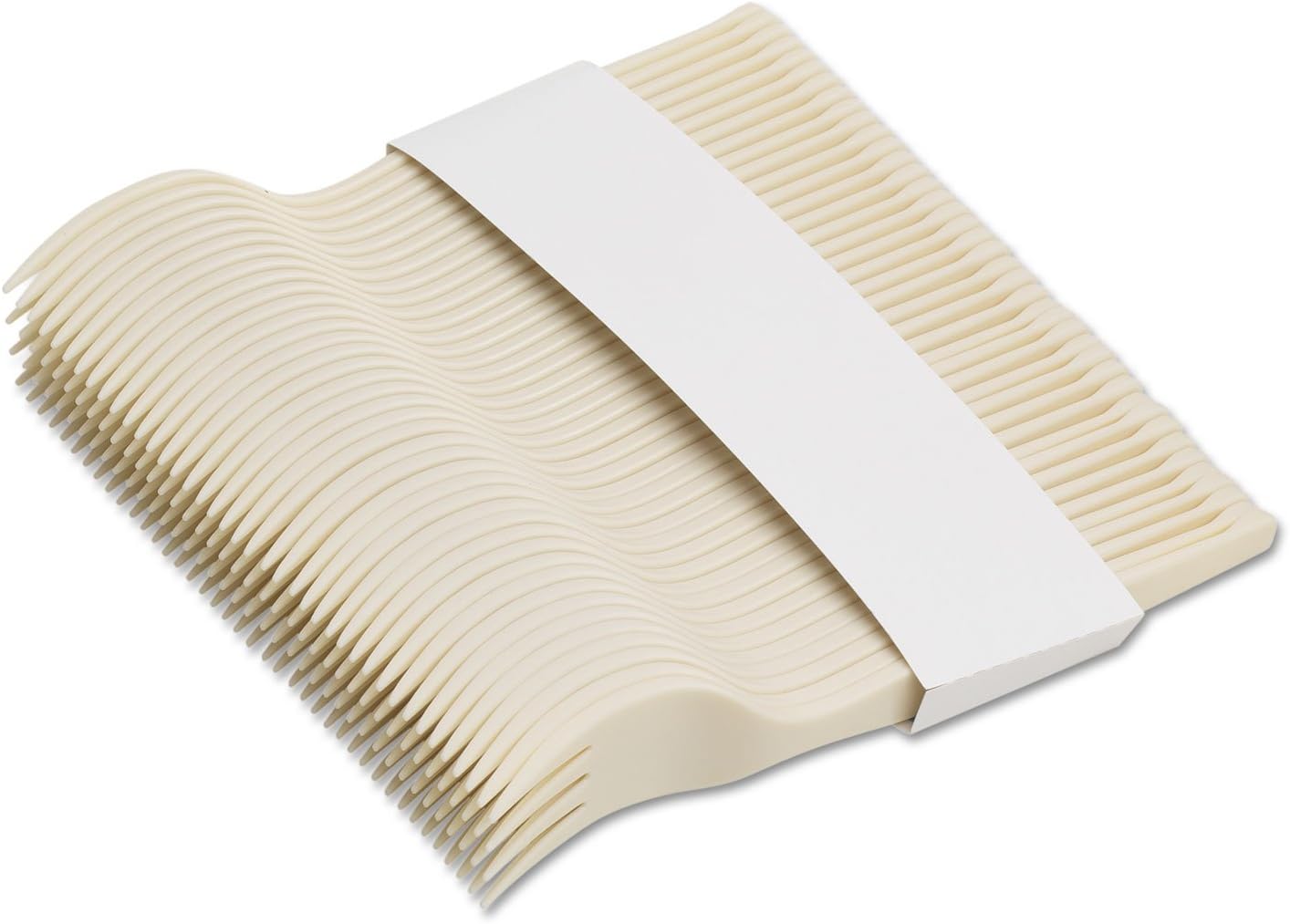 Dixie Ssf11b Smartstock Plastic Cutlery Refill, Forks, 6 1/2-Inch, Beige, 40/Pack, 24 Packs/Case