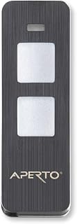 Aperto Pearl Twin s10019-00003 - Emisor manual (2 comandos), color negro