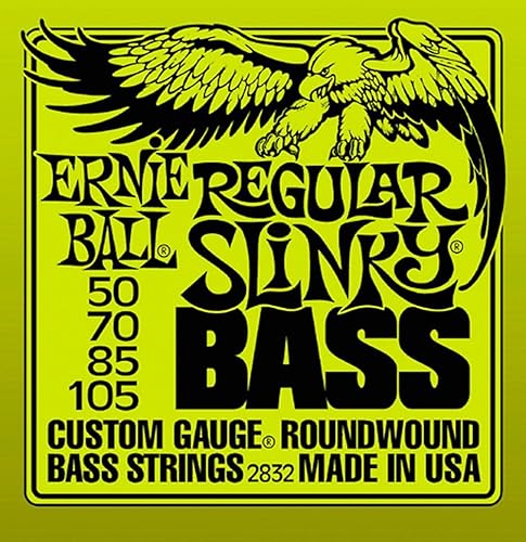 Miniatura 2 de Ernie Ball 2832Regular Slinky Round Wound Cuerdas Graves con 2unidades