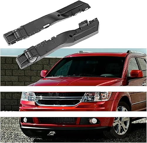 Miniatura 5 de 2 piezas soporte de parachoques delantero para Dodge Journey 2009 2010 2011 2012 2013 2014 2015 2016-2018 05178411AD