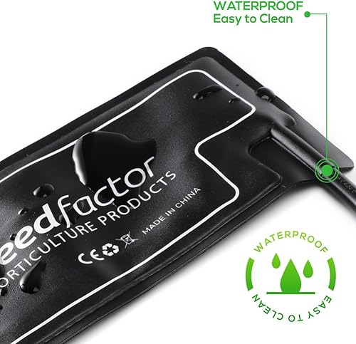 Miniatura 8 de MET - Tapete térmico para semillero certificado, factor de semillas, resistente al agua, duradero, tapete térmico de estación de germinación,