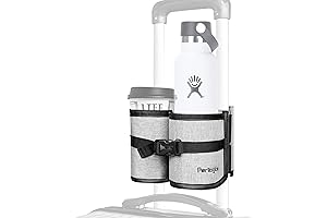 Perilogics Luggage Travel Cup Holder Attachment for Suitcase Drink