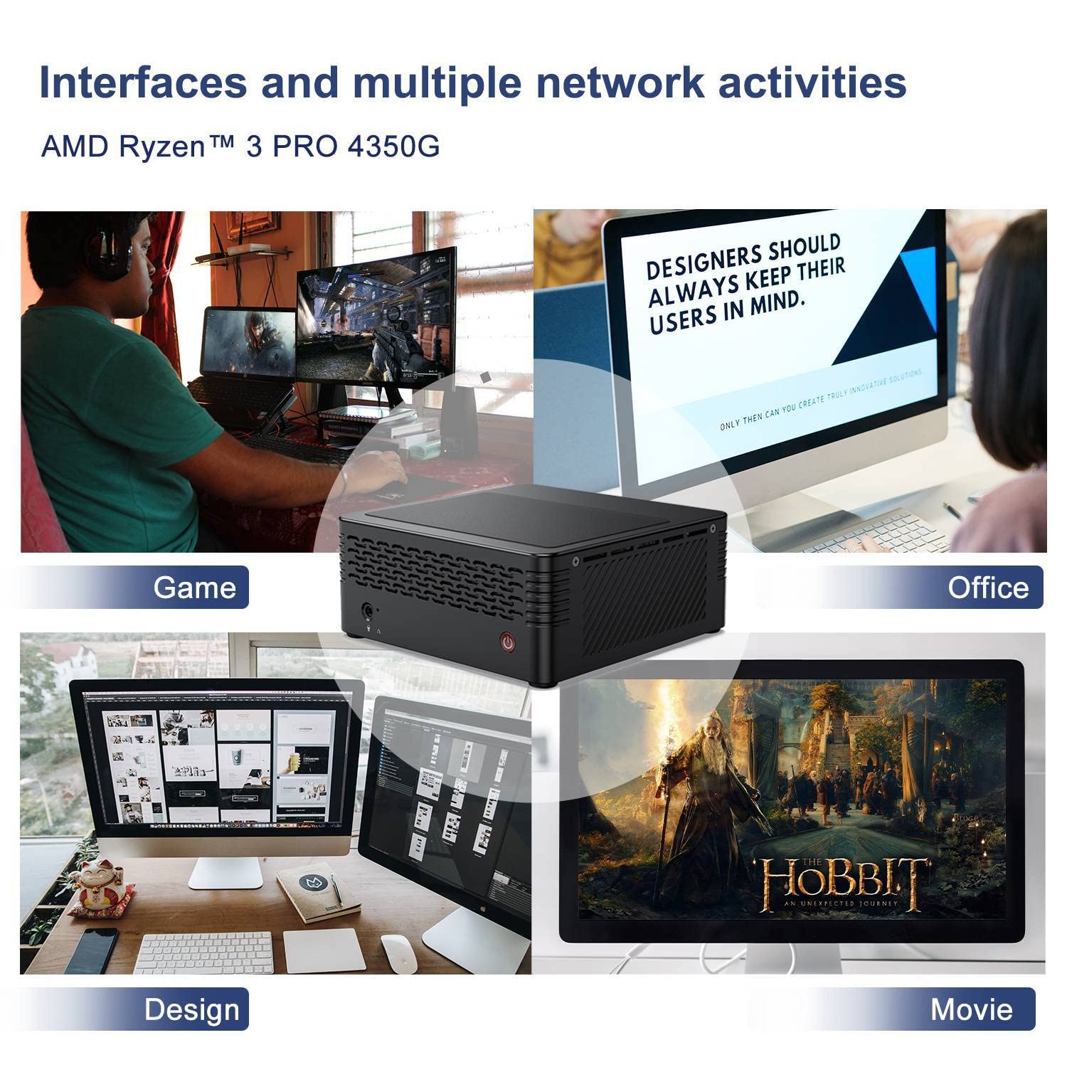MINIS FORUM デスクトップPC Ryzen 3 PRO 4350G 終息】MINISFORUM X400 4350G | 株式会社リンクスインターナショナル