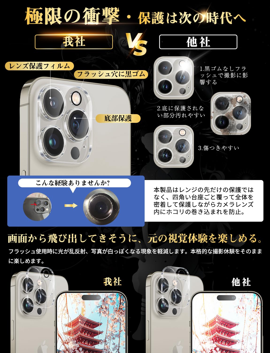 Amazon.co.jp: Mr.Shield iPhone15 Pro ガラスフィルム iPhone 15 Pro 