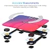 Healthkeep Scales for Body Weight with App 13 Body Composition Metrics, Digital Bathroom Scales with Bluetooth Weighing Scale, App Compatible with iOS Android 11 * 11 Iches (Multicolored)