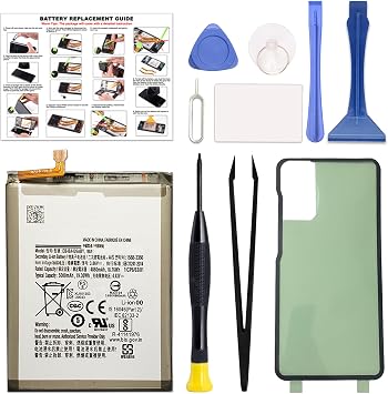GREEN FUSION for Galaxy A72 Battery EB-BA426ABY Compatible with Samsung Galaxy A72 with Installation Instruction & Repair Toolkit SM-A725F, SM-A725F/DS, SM-A725M
