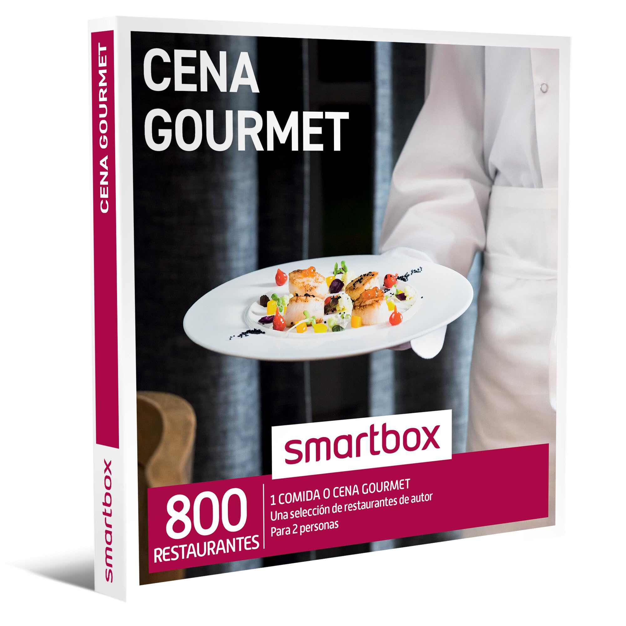 Smartbox - Caja Regalo Cena Gourmet - Idea de Regalo Gourmet - 1 Comida o Cena para 2 Personas