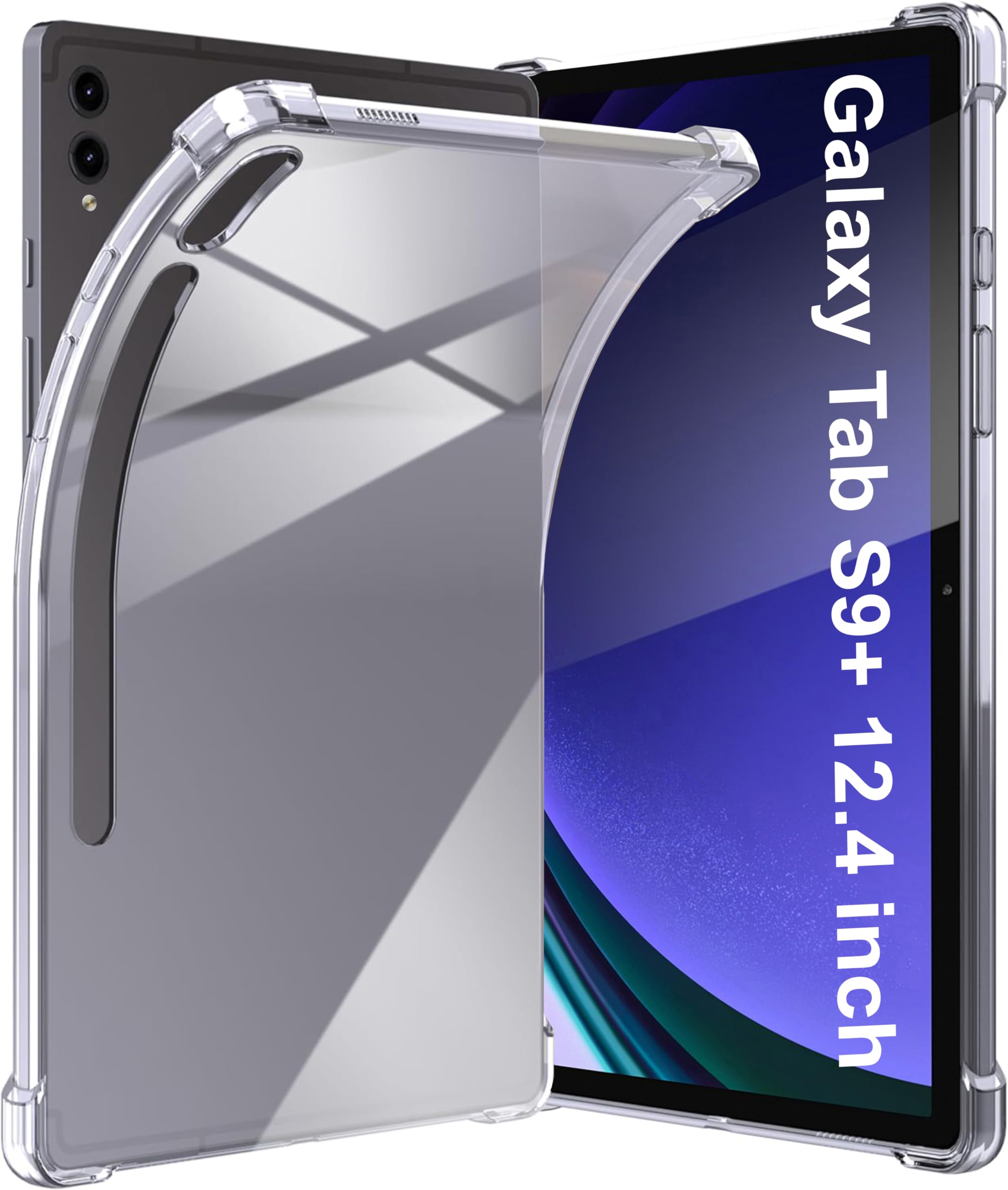 TGK Transparent Back Cover for Samsung Galaxy Tab S9+ 12.4 inch Case (B0CWPCTQVP) Amazon Price History, Amazon Price Tracker