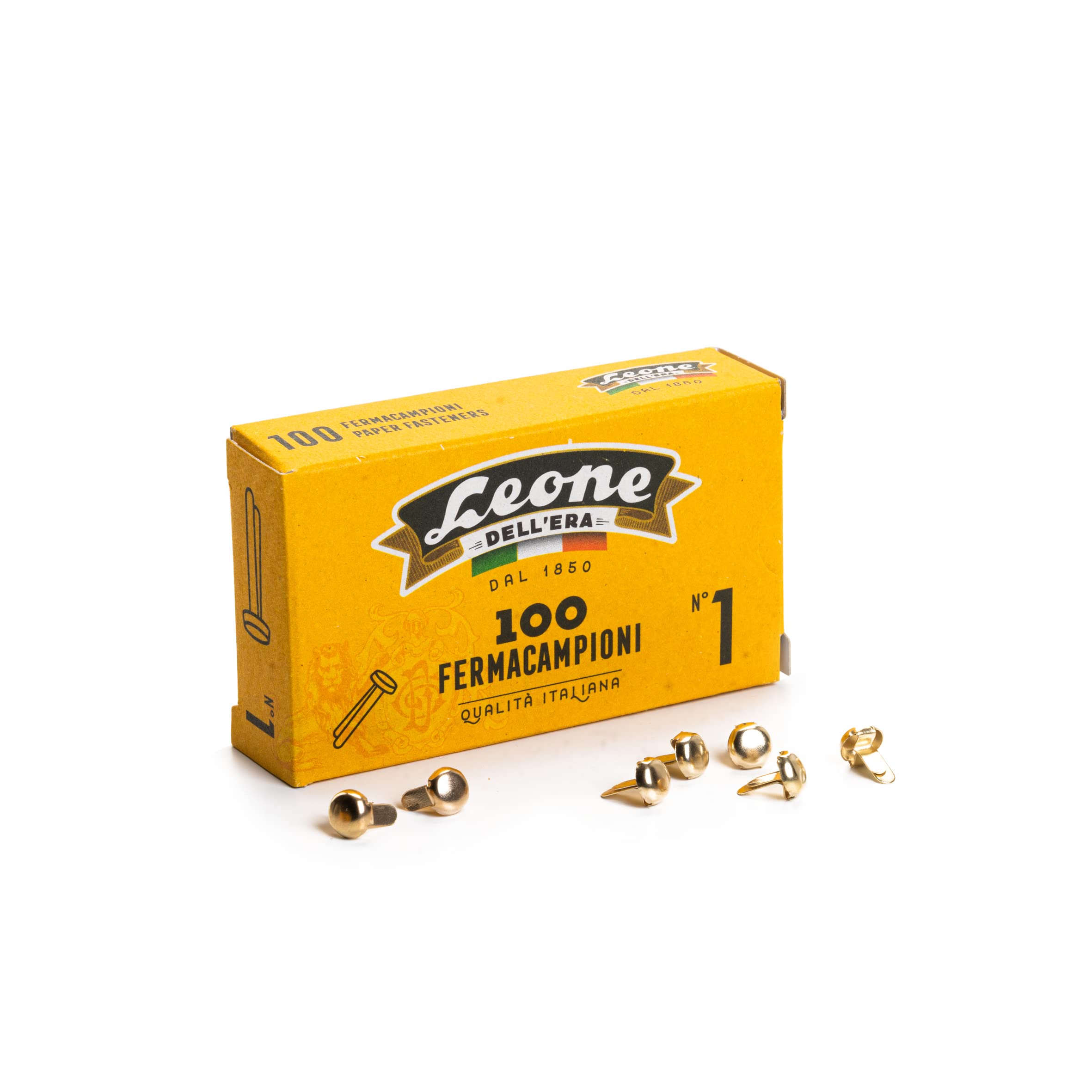 Fermacampioni Ottonati N°1 (11 Mm) - 1000 Pz. Leone Dell'Era