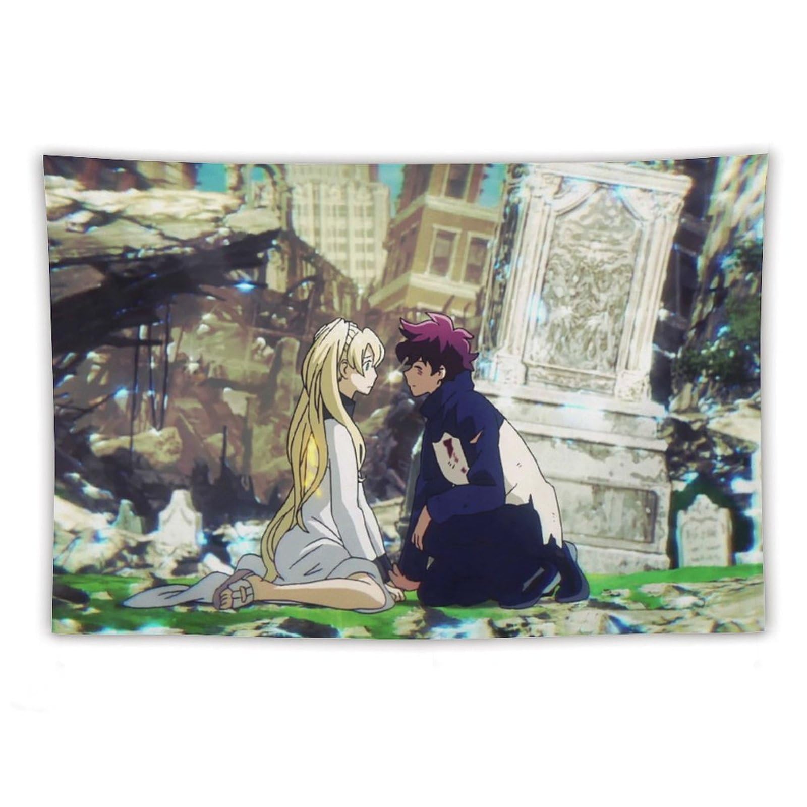 Amazon.co.jp: タペストリー おしゃれ 血界戦線 メアリー レオナルド  