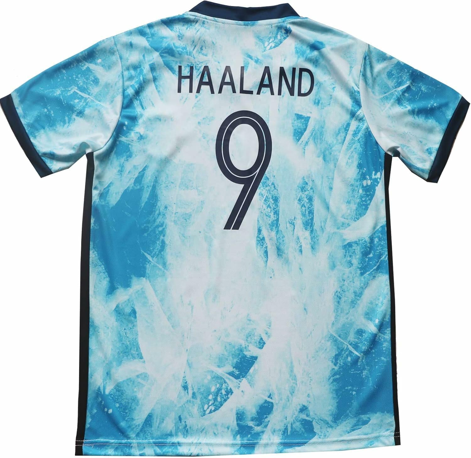 Youth Sportswear #9 Haaland Kids Away Soccer Jersey/Shorts Football Socks Set