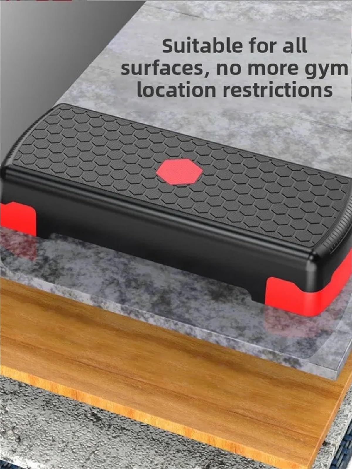 Plataforma Step Regulable Pedal de ritmo Fitn, equipo ejercicio Yoga for el hogar, estiramiento aeróbico equilibrio pasos for niños Step AeróBico Ajustable