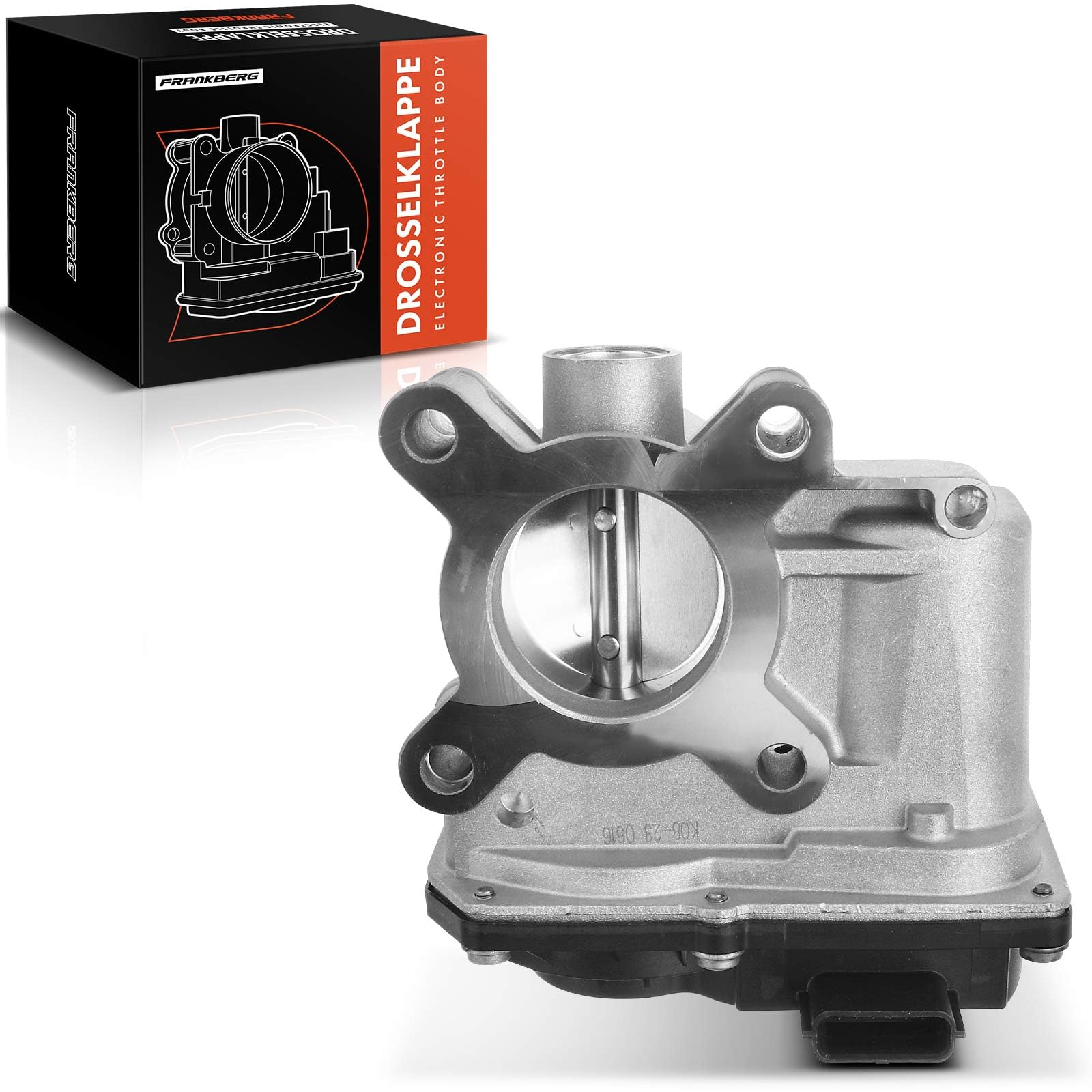 Frankberg Valvola dell'acceleratore Compatibile con Modus/Grand Modus F/JP0 1.2 Clio III Grandtour KR0/1 1.2 16V Sander.o 1.2 16V LPG Clio III BR0/1 CR0/1 1.2 16V Sander.o 1.2 16V 8200285017